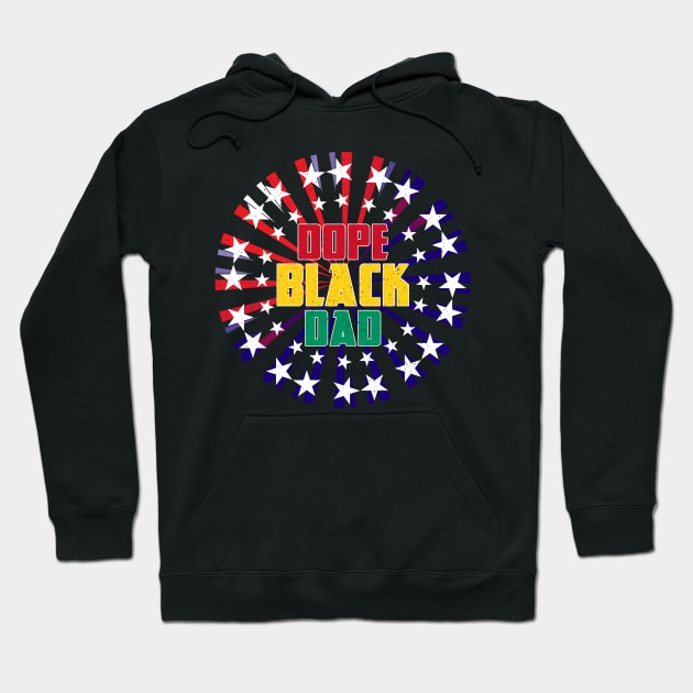 Dope Black Dad Black History Month Hoodie by alcoshirts